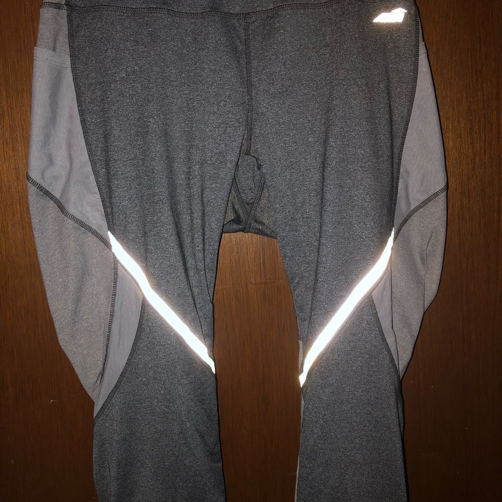 gray workout leggings